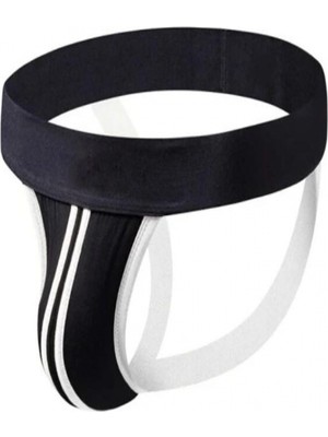 Erkek  Şeritli Jockstrap Fantezi Iç Giyim