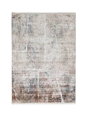 Aren Halı Nittum Modern Krem Viskon ve Akrilik Makine Halısı