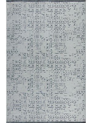Aren Halı Cassis Modern Gri Yıkanabilir Polyester Makine Halısı