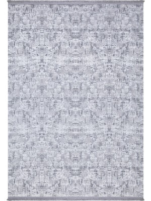 Aren Halı Daily Modern Gri Polyester Makine Halısı
