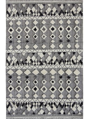 Aren Halı Pedro Modern Gri Polyester Makine Halısı