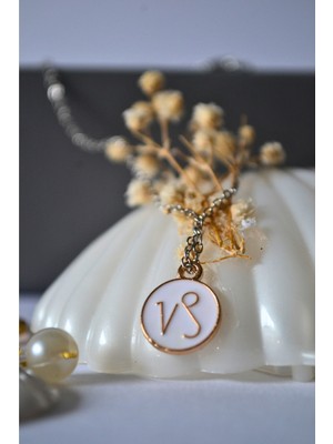 Mmif Burç Kolye 925 Ayar Gümüş Kolye Damlamayağı Kolye Ucu Gri