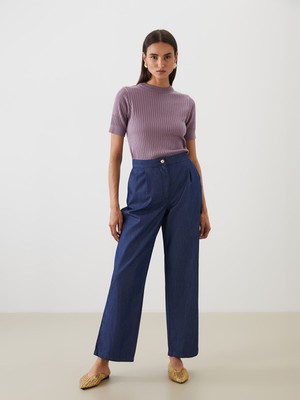 Lc Waikiki Yeni Sezon Wideleg Kadın Jean Pantolon