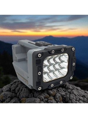 Bx PT-8437 USB Şarjlı Arama Feneri