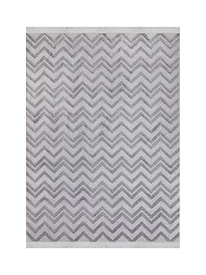 Aren Halı Cassaro Modern Gri Loop ve Polyester Kaydırmaz Taban Makine Halısı