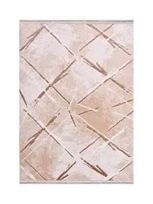 Aren Halı Agnone Modern Krem Taft Akrilik Makine Halısı