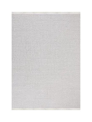 Aren Halı Greven Modern Beyaz Polyester Kaydırmaz Tabanlı Makine Halısı