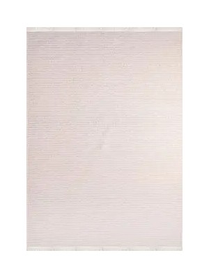 Aren Halı Franche Modern Bej Natural Lateks Kaydırmaz Tabanlı Makine Halısı