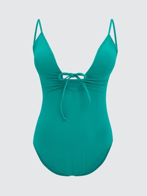 Lc Waikiki Yeni Sezon V Yaka Kadın Mayo