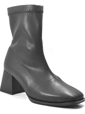 Beety Streç Kalın Topuklu Kadın Bot