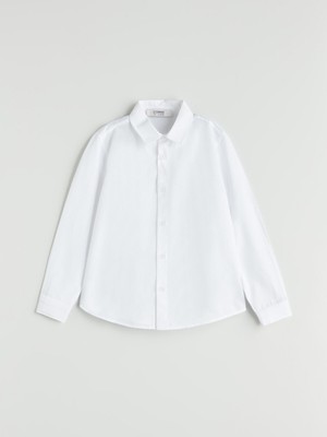 Lc Waikiki Yeni Sezon Basic Uzun Kollu Erkek Çocuk Gömlek