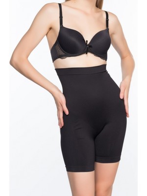 Siyah Mı Emay 2063 Popo Açık Paçalı Korse