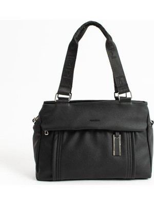 Suni Deri Kadın Omuz Çantası 33*23 cm Çapraz Askılı Postacı Çanta Çok Cepli Vegan Deri Kol Çantası