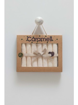 Tıny Lace 7li Bebe Mendil - Caramell  - MND1894 - Bej - St - MND1894-BEJ-ST Bej