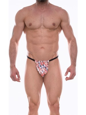 Erkek  Desenli String Çamaşır