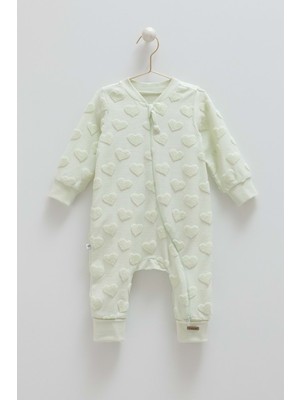 Cute Dreams Kalp Detaylı Uyku Tulumu  - Tog 1.0 - Caramell  - UTU1902 - Yeşil - 12 - 18 Ay - UTK1902-YEŞIL-12 - 18 Ay Yeşil