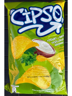 Patos Cipso Yoğurt ve Mevsim Yeşillikler Aromalı 56 gr 3 Adet