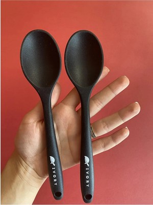 2'li Silikon 20CM Kaşık Seti
