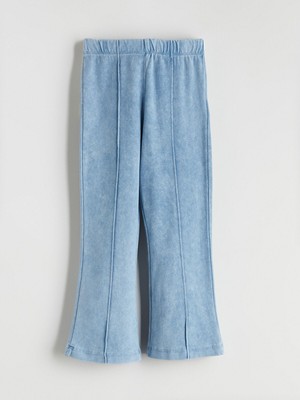 Lc Waikiki Yeni Sezon Beli Lastikli Kız Çocuk Ispanyol Paça Tayt