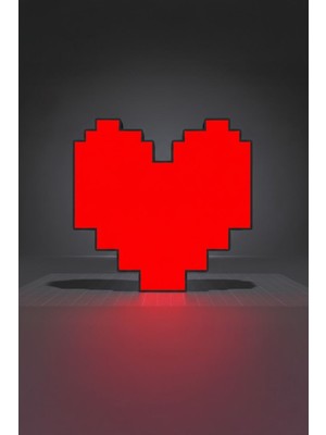 Kalp Tasarımlı Dekoratif Aydınlatma