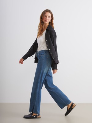 Lc Waikiki Yeni Sezon Baggy Fit Kadın Jean Pantolon