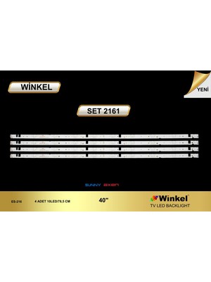 Winkel Tv LED Bar -2161 Takım 4 LÜ-ZDCX40D10-ZC14F-02 2014-07-31 303CX400033,CX400M03
