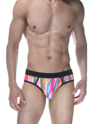 Renkli Jockstrap Erkek  Iç Giyim