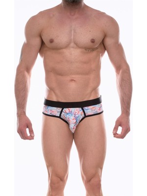 Erkek  Desenli Slip