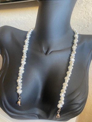 Inci Kolye Kalp Detaylı Mıknatıslı