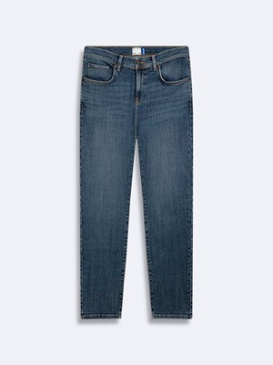 LTB Sawyer P Dar Paça Orta Bel Jean Pantolon Erkek Normal Kalıp Denim Kumaş 33/32 Beden