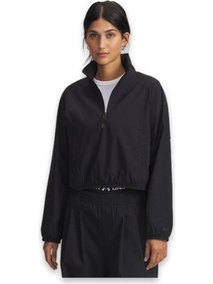 Under Armour 6007026 Ua Unstoppable Wvn Pullover Siyah Kadın Sweatshirt