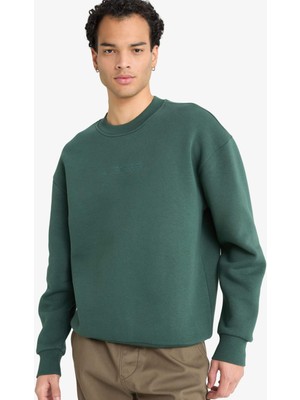 DeFacto Boxy Fit Bisiklet Yaka İçi Yumuşak Tüylü Baskılı Sweatshirt X8282AZ25AU