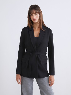 Lc Waikiki Yeni Sezon Beli Kuşaklı Kadın Blazer Ceket