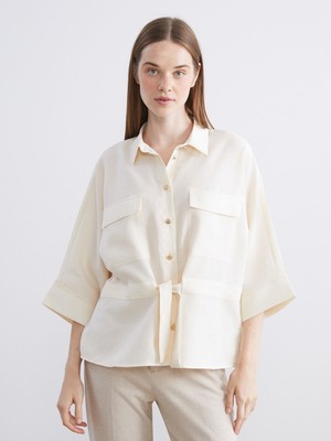 Lc Waikiki Yeni Sezon Oversize Kadın Gömlek