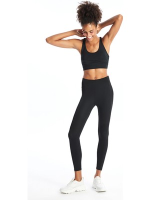 Lc Waikiki Yeni Sezon Kadın Beli Lastikli Ekstra Dar Fit Düz Tayt