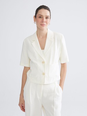 Lc Waikiki Yeni Sezon Gabardin Kadın Ceket