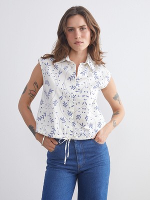 Lc Waikiki Yeni Sezon Desenli Kadın Gömlek