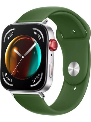 Huawei Watch Fit 3 ve Fit 4 Uyumlu – Yumuşak Silikon Saat Kordonu