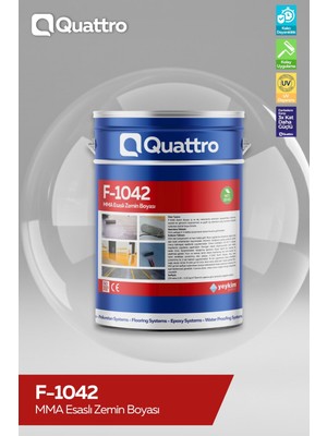 YEYKİM Quattro Quattro F-1042 Mma Esaslı Zemin Boyası