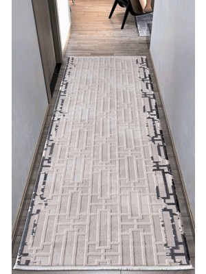 Akrilik Dokuma Yolluk Halı Gri, Şık ve Konforlu Ev Dekorasyonu Için Ideal