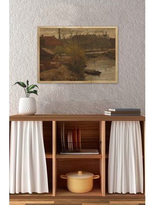 Ahşap Çerçeveli Mdf Tek Tablo Yağlı Boya Serisi (Kendi Tablo Setinizi Oluşturacağınız Liste) 23 x 32 Çerçeveli 1195