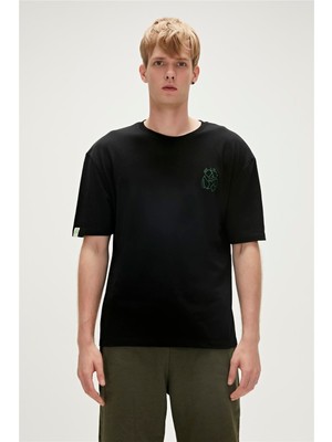 Bad Bear Badbear Erkek Re-World T-Shırt Siyah
