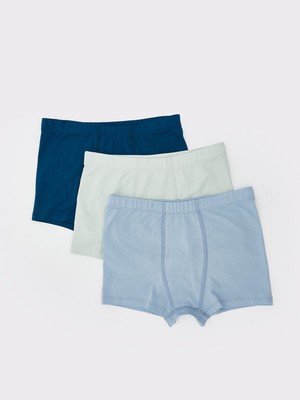 Lc Waikiki Yeni Sezon Basic Erkek Çocuk Boxer 3'lü