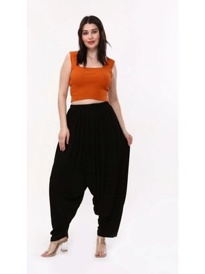 Viskon Kumaş Siyah Yöresel Şalvar