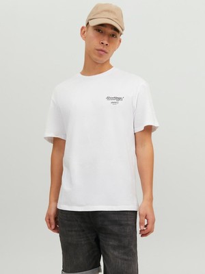 Jack & Jones Jorgreetings Tee Ss Crew Neck Tg Erkek T-Shirt