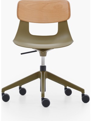 Lucrezia Ahşap Sırtlı Çalışma Sandalyesi