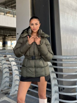 Waterproof Fabric Ithal Kumaş Kapüşonlu Şişme Mont Su Geçirmez Kamşonlu Mont Rüzgar Geçirmez