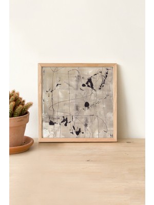 Ahşap Çerçeveli Mdf Kare Tek Tablo (Kendi Tablo Setinizi Oluşturacağınız Liste) TX1026 23 x 23