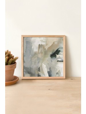 Ahşap Çerçeveli Mdf Kare Tek Tablo (Kendi Tablo Setinizi Oluşturacağınız Liste) TX1025 23 x 23