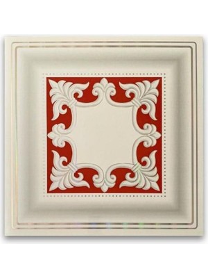 Piyadan 60×60 Plastik Tavan Panel (Saray7) (20ADET)